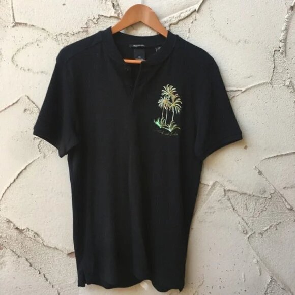 NEW NWT RARE Scotch & Soda Short Sleeve Shirt Size M - Picture 1 of 9